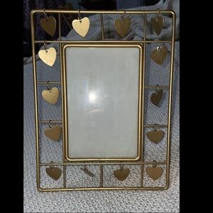 Gold picture frame